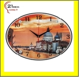 2434-110 (10) Часы настенные "Венеция на закате"