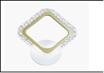 Бра LED светильник 29924/1W (10) WT+GD  8W 6500/3000К 270*225*65 бра