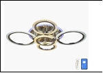 097783/3+2 (2) CR(RGB) LED 7/11W 6500/3000К 630*130 люстра (дим)