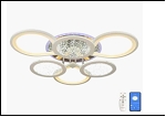 29305/3+3 (2) WT+CR(RGB) LED 10/14W 6500/3000К 660*160 люстра (дим)