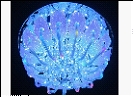 Люстра "зерк.круг.лепест. D=500" LED-RGB 5054/6 d500 E14 RBP MP3