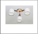 Люстра "рожки классик 3" .. светильник потолочный 5690/3N (6) FGD E27 580*230