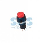 Выключатель-кнопка  250V 1А (2с) ON-OFF  красная  Micro (PBS-20А)  REXANT (1/100)