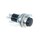 Выключатель-кнопка  металл 220V 2А (2с) (ON)-OFF  ?10.2  черная  Mini  (RWD-213)  REXANT (1/100)
