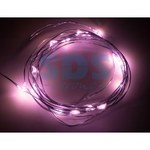 Гирлянда светодиодная Роса 2м 20LED розовый