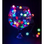 Гирлянда LED - шарики мультиколор d17.5м 20м