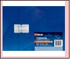 Компл. UTC-K-12/B67-NNN CLEAR 005 POLYBAG Соединитель контактный прямой для светодиодных лент 220В 5050, 2 контакта, цвет прозрачный, 5 штук в пакете,
