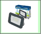 С/д прожектор  30Вт 6500K UNIEL с датчиком черн. прожектор ULF-Q512 /DW SENSOR IP65 220-240B BLACK   движения и освещенности. Дневной свет (). Корпус 