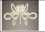 Люстра "LED 9" .. светильник потолочный светильник потолочный 528/9YT (2) WT 750*260 LED 111/93W 6500/3000К  с ПДУ