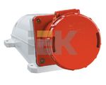 Розетка силовая 134стац. 63А 380В IP54 (3ф+зем.)  