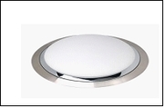 Св. комн. круг мар.хром IP20 HOROZ Е27 HL634B .D=330mm 2*60W Хром/Матхром E27 220-240V Потолочный св-к 10шт