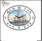 Часы 4635-17 (5) Часы настенные "Корабль"  "21 Bek"