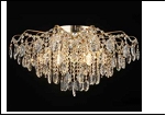 Люстра "хрусталь 6" LED-White светильник потолочный 45475/6+6 FGD E27+LED 600*400  с ПДУ